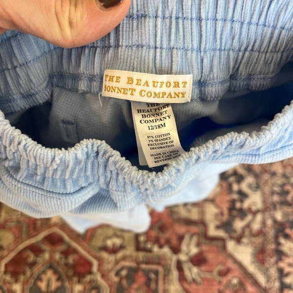 TBBC Corduroy Sheffield Pants in Buckhead Blue - Picture 3 of 4